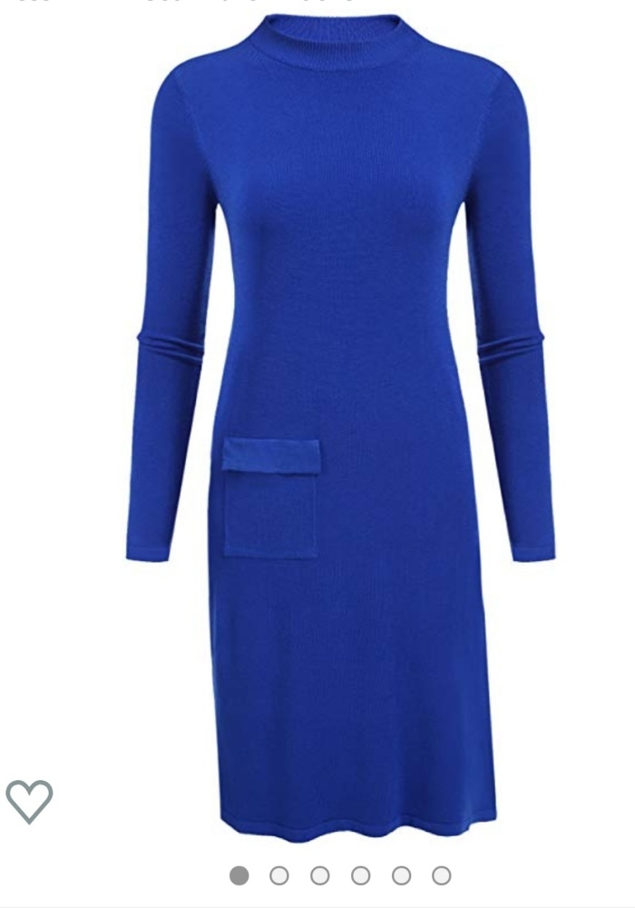 Midi sweater dress